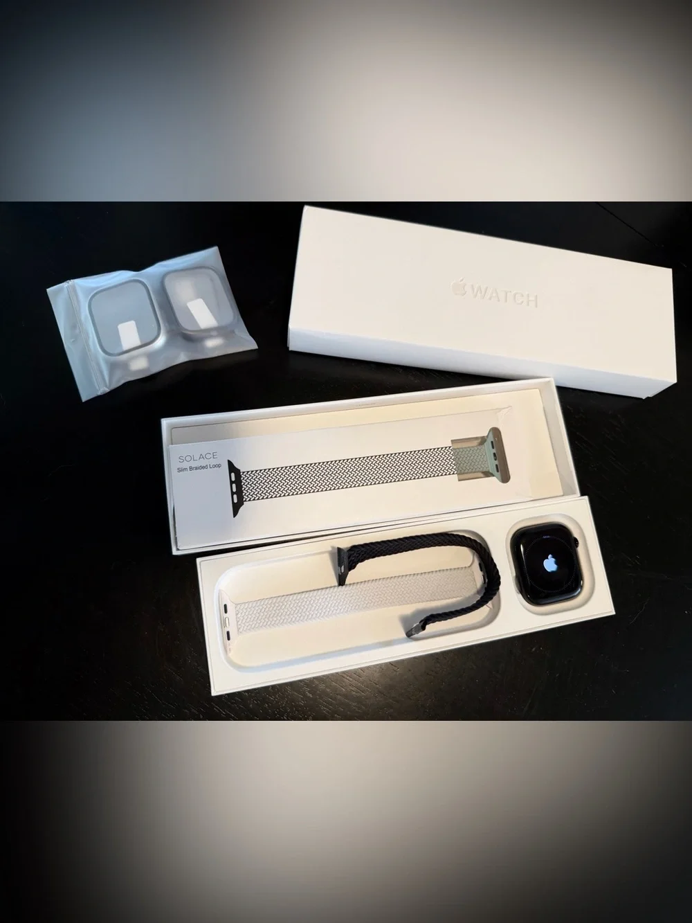Apple Watch Series 10 - 46mm Jet Black Aluminum GPS, LIKE NEW IN BOX